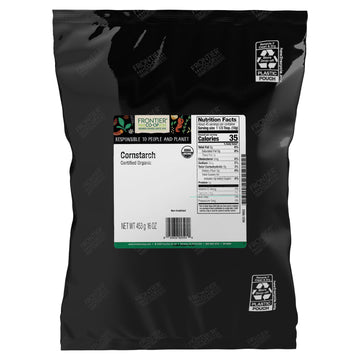 Frontier Herb Organic Cornstarch, 1 lb