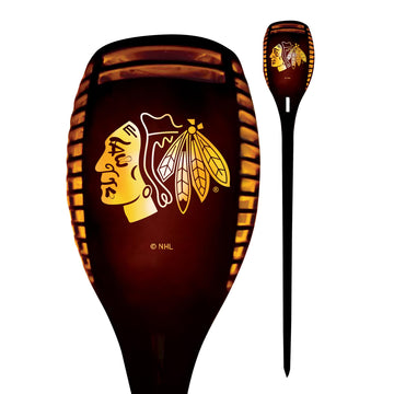 Sporticulture LED Solar Torch - 4" x 4" x 36" Waterproof & Sun Damage Resistant Solar Light with Flickering Flame - Perfect Decor for Patio, Front Porch or Poolside Landscape