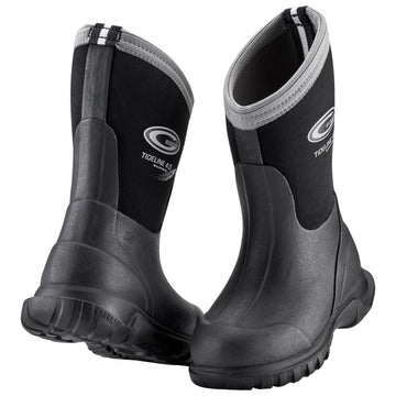 Grubs Outdoor Boots Child Tideline Waterproof 5 Youth Black TID-000Y