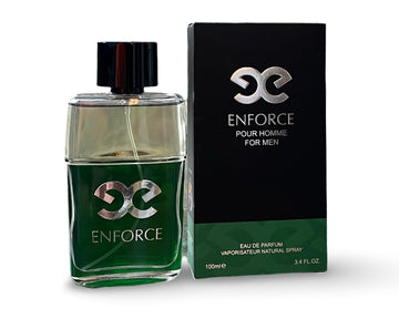 United Scents ENFORCE POUR HOMME Eau de Parfum for Men 3.4 Fl Oz - Notes: Juniper, Lavender, Lemon, Patchouli