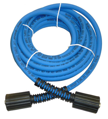 UBERFLEX™ Kink Resistant Pressure Washer Hose 1/4", 3,100 PSI with (2) 22MM - Made in USA - (25 Feet)