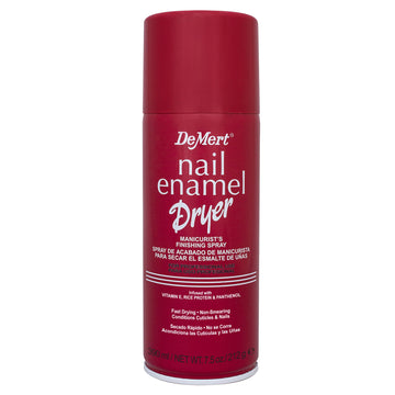 Demert Brands Nail Enamel Dryer Manicurist's Finishing Spray - 7.5 fl oz Spray Can - Fast Drying
