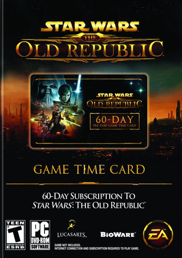 Star Wars: The Old Republic 60-Day Pre-paid Time Card - PC