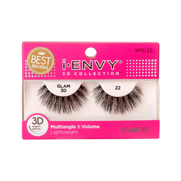 i-Envy False Eyelashes 3D Glam Collection Multi-angle & Volume Lashes