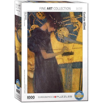 EuroGraphics Die Musik by Gustav Klimt Puzzle (1000-Piece) (6000-1991)
