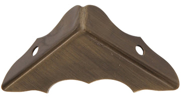 Hillman Decorative Corner Brace Antique Brass 9/16 Inch" 4 Pack 852405