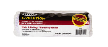 Hyde 47302 9" E-Volution 100% Lint Free Micro-Fiber Fabric Roller Cvr-3/8" Nap