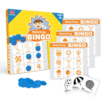 Matching Bingo - Play 2 Ways: Objects or Object Functions, Up to 36 Players by Pint-Size Scholars