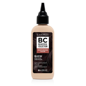 Clairol Professional Beautiful Collection Hair Color, 40W Amethyst, 3 Fl Oz - Packaging May Vary