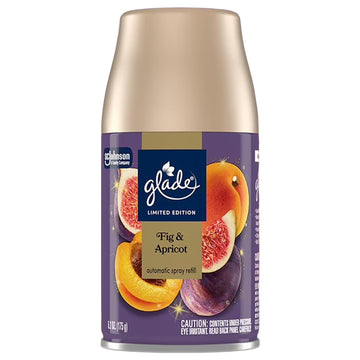 Glade Automatic Spray Refill Fig & Apricot 6.2 oz, Air Freshener Refill, Continuous Room Fragrance