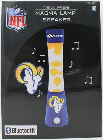 NFL LOS ANGELES RAMS LAVA LAMP SPEAKER 16.5"
