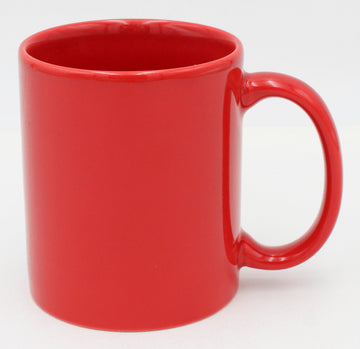 11OZ CERAMIC MATTE MUG - RED