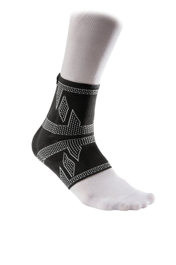 McDavid 5132 Elite Engineered Elastic™ Ankle Sleeve with Compression Ankle Support for Relief from Ankle Injuries, Sprains and Pains