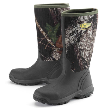 Grubs Frostline HI 5.0 Boot | Waterproof Rubber Boots | Slip-Resistant Rainboots | Shock-Absorbing & Insulated | Men's & Women's Rain Boots | Camo