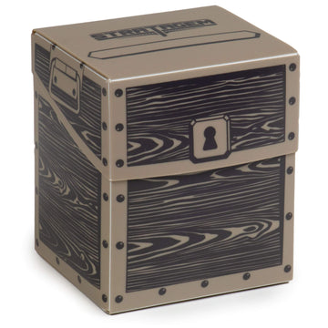 Stratagem Commander's Cache Giant Deck Box with Divider - Holds 120+ Double Sleeved EDH Trading Cards | TCG Pro Plastic Deck Protector & Storage Accessory - Compatible with All Popular Card Games