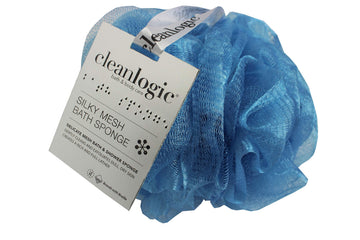 Clean Logic Silky Mesh Bath & Shower Sponge