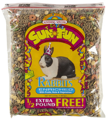 Sunseed Sun Fun - Rabbit - 3.5 Lbs