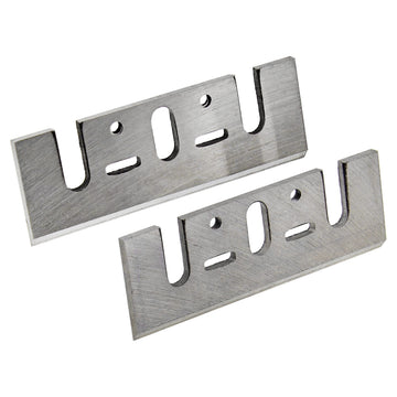 Carbide Planer Blades - 3-1/4in Resharpenable Replacement Blades Electric Planer Woodworking Cutters 2pc Replacement for DW6655 D26677K DW680K 1900B, KP0800K, KP0810, Most 3-1/4-Inch Handheld Planers