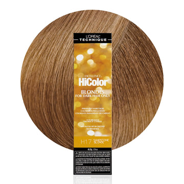 L'Oréal Technique HiColor Browns & Blondes Permanent Hair Color - Lifts Dark Hair in One Step, No Brassiness, Rich, Smooth Creme Formula, Intense, Long-Lasting Color, Sndstn Blnd