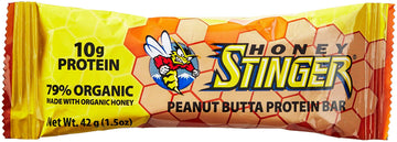 Honey Stinger Protein Bar, Peanut Butter, 1.5 Ounce