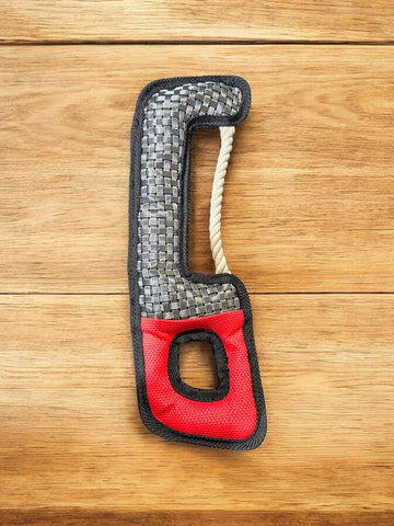 Squeaky Dog Chew Toys, Saw, Wrench and Hammer Shapes