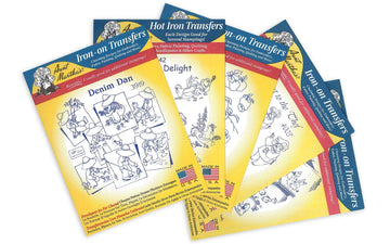 The Busy Bee Aunt Martha's Hot Iron Embroidery Transfer