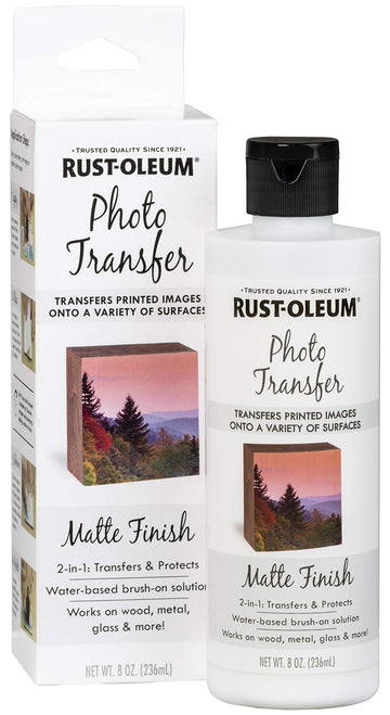 Rust-Oleum 350457 Photo Transfer Medium, 8 oz, Matte