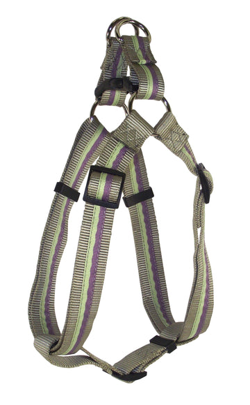 Hamilton Highland Collection Adjustable Easy on Dog Harness, 5/8-Inch by 12 to 20-Inch, Argyle/Sage