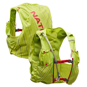 Nathan Women's Pinnacle Race Vest w/ 12L Hydration Pack, Running Vest with Water Bladder, Hydration Vest for Running Women, Water-Resistant, Moisture Wicking