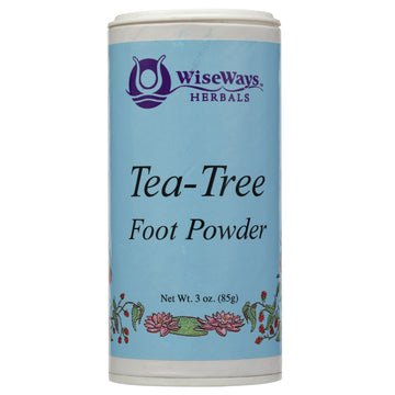 Wise Ways Herbals, Tea Tree Foot Powder, 4 Ounce