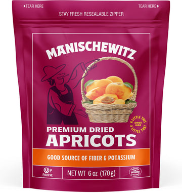 Manischewitz Dried Apricots, 6 oz