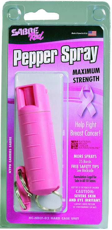 SABRE Red HC-NBCF-NY National Breast Pepper Spray