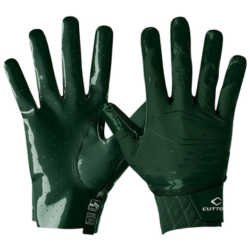 Cutters Rev Pro 5.0 Receiver Gloves Solid Dark Green XXXL