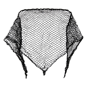 Diane Extra Large Cotton Triangle Hair Net for Salons, Home Styling, Curl Setting, Securing Hair in Place, and Protecting Hair While Drying or Sleeping