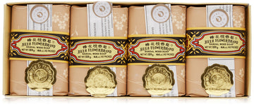 Bee & Flower Sandalwood Soap, 4.4 Oz (Pack of 4)