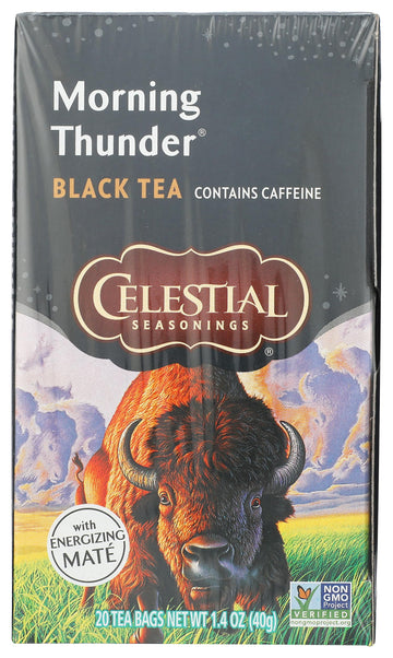 Celestial Seasonings Morning Thunder Tea, 20 ct