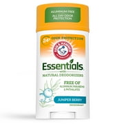 ARM & HAMMER Essentials Deodorant, Aluminum Free Solid, Juniper Berry, 2.5 
oz