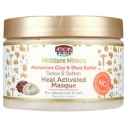 African Pride Moisture Miracle Masque 12oz, Curly Hair, Moisturizing, Unisex