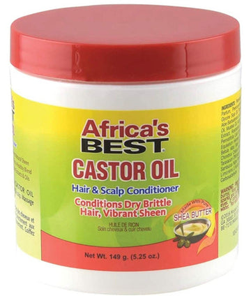 Africas Best Castor Oil Hair & Scalp Conditioner, 5.25 oz