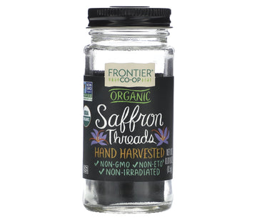 Frontier Co-op Organic Saffron Threads, 0.018 oz (0.5 g)