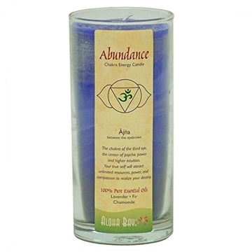 Aloha Bay Chakra Candle Jar, 11 OZ, Abundance, 11 Ounce