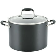 Anolon Advanced Home 10 Quart Hard-Anodized Nonstick Stockpot with Lid, Onyx