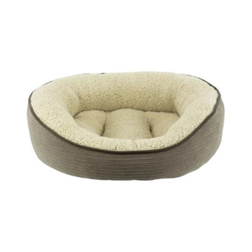 Arlee Pet Products 100968 Cody Cuddler Dog Bed, Olive - Large