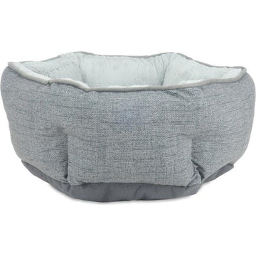 Arlee Pet Products 100970 Jake Hexagon Pet Bed, Gray - Small