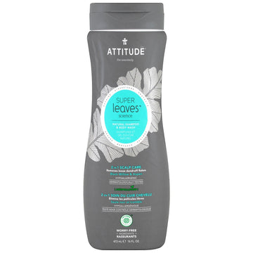Attitude Men's 2-in-1 Scalp Care Shampoo & Body Wash 16 fl. oz.