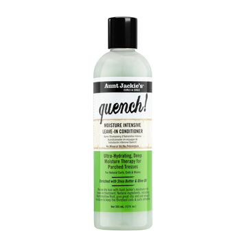 Aunt Jackie's Curls & Coils Quench Moisture Intensive Leave-in Conditioner, 12 fl oz
