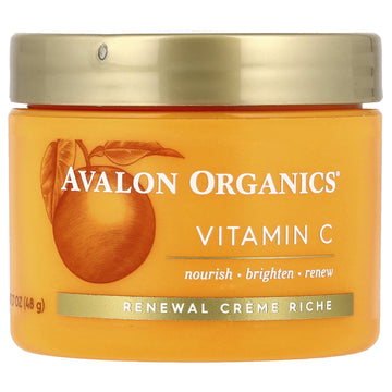 Vitamin C, Renewal Creme Riche, 1.7 oz (48 g), Avalon Organics