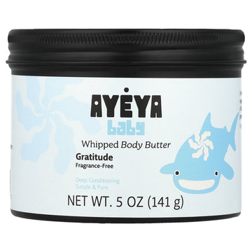 Ayeya Baby, Whipped Body Butter, Fragrance-Free, 5 oz (141 g)