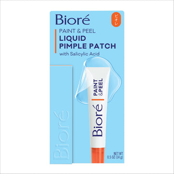 Biore Paint & Peel Liquid Pimple Patch with Salicylic Acid, up to 100 Uses, .5 oz
