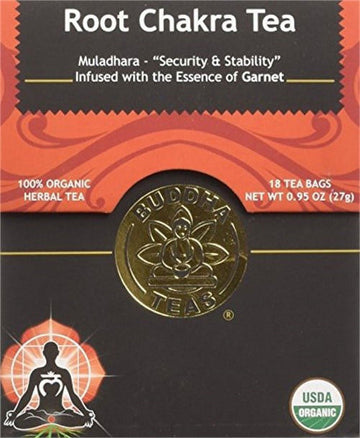 BUDDHA TEAS, TEA,OG1,ROOT CHAKRA 18 CT